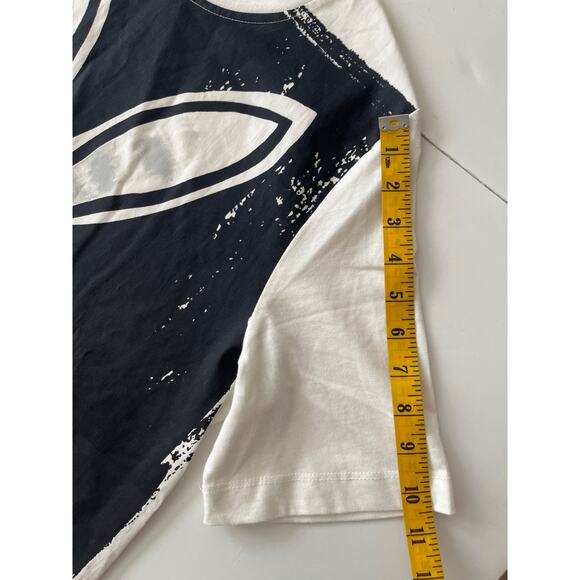 Zara Luis Vidal Rabit Graphic T- Shirt S White Art Deco Artsy Short Sleeve - Picture 6 of 10